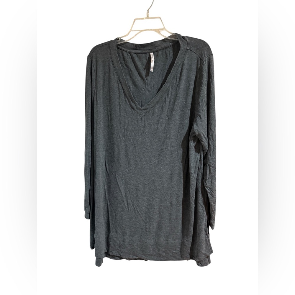Soma Cool Nights Long Sleeve Tunic in Dark Gray| Size: XL